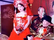 Tin tức - Chú rể 80 tuổi ngồi xe lăn cưới vợ, nhìn sang cô dâu ai cũng ngỡ ngàng