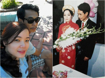 Cuộc sống hạnh phúc bên vợ trẻ của Thiên Lôi đầu tiên trong Táo Quân