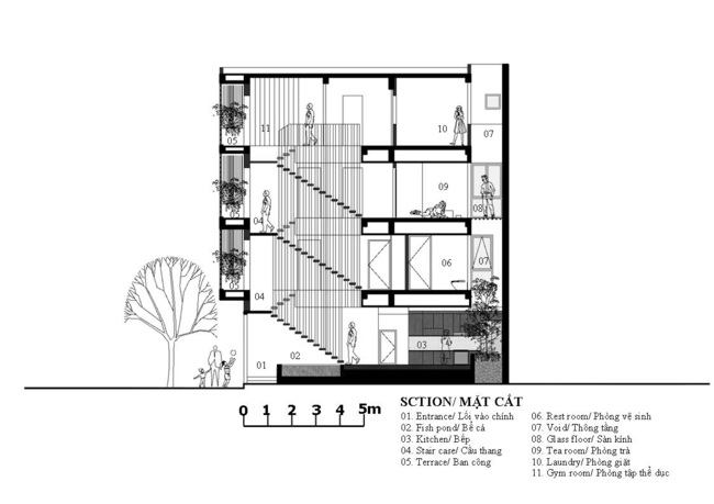 Căn nhà ở Hải Dương gây tò mò với thiết kế kì lạ - 21