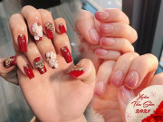 Làm đẹp - Làm tóc rồi chớ quên "bộ mặt bàn tay", mách nàng loạt mẫu nail đẹp đỉnh đón lộc năm mới