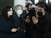 Giải trí - Thanh Lam, Quốc Trung thất thần trong đám tang của NSND Trung Kiên 