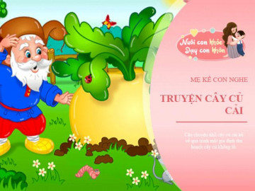 Truyện cổ tích: Nhổ củ cải