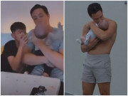 Làm mẹ - Con sinh đôi quấy khóc, hành động của Kim Lý khiến nhiều mẹ bỉm sữa phải nể