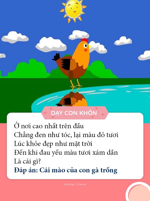 10 câu đố vui con vật kích thích trí não bé phát triển, thông minh hơn mỗi ngày - 6