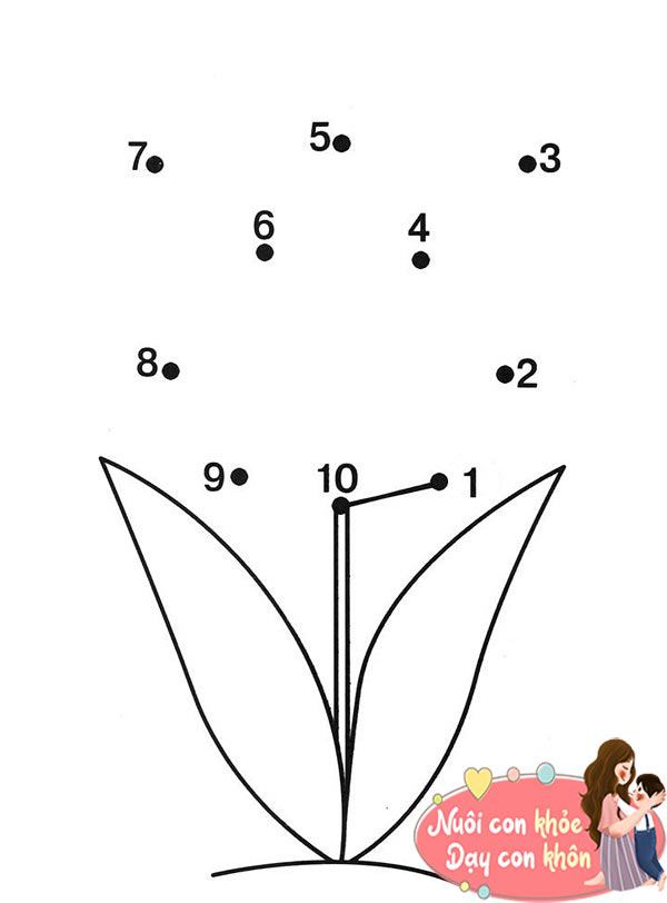 Top 15 tranh nối số giúp bé tập đếm nhanh, mẹ dạy nhàn tênh - 5