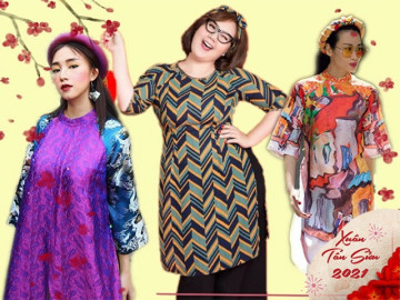Chốt đơn mấy kiểu áo dài Tết này, nàng dù mũm mĩm đến đâu mặc vào cũng hoá thon thả