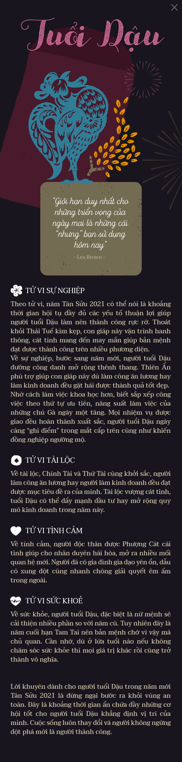 Tử vi năm Tân Sửu 2021: Xem tài lộc, vận mệnh 12 con giáp trong năm - 33