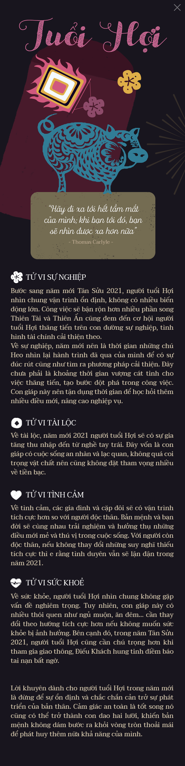 Tử vi năm Tân Sửu 2021: Xem tài lộc, vận mệnh 12 con giáp trong năm - 39