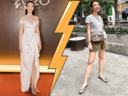 Thời trang - Hễ lên thảm đỏ mặc gợi cảm, đời thường nhìn style Chị Mười Ba Thu Trang "một trời một vực"