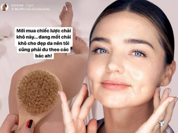 Chiêu làm đẹp diệu kỳ bằng lược: Khó tin nhưng chải đến đâu da láng mịn, trắng hồng tới đó