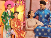 Ưng Hoàng Phúc và vợ siêu mẫu tung bộ ảnh Tết rất tình