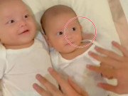 Làm mẹ - Hồ Ngọc Hà đăng clip hai con cạnh nhau, cánh tay Leon làm gối cho em Lisa rõ tình cảm