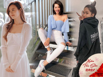 Loạt sao Việt lăng xê mốt áo mùa đông không lạnh