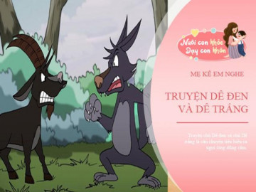 Truyện cổ tích: Dê đen và Dê trắng