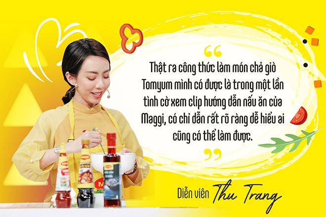 Cùng diễn viên Thu Trang biến tấu món Tết khác biệt, chỉ của riêng mình - 5