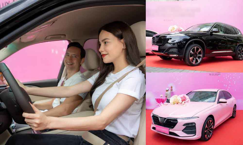Sao Việt tậu xế đón Tết: Xe Cường Đô La tặng vợ vượt giá xe Minh Hằng, Hồ Ngọc Hà - 2