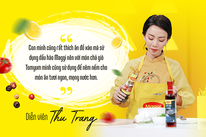 Thu Trang, Minh Tú, Rapper G.Ducky biến tấu món chả giò ngày Tết theo “xì-tai” khác biệt - 5