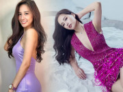 Làm đẹp - Cuối năm thả tấm ảnh diện váy tím khoét lưng trần, Mai Phương Thuý và đường cong uốn lượn thành tâm điểm