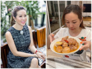 Bếp Eva - Kiếm gần 10 tỉ mỗi tháng, hoa hậu Thu Hoài lại ăn Tết đơn giản thế này!