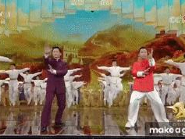 Clip Eva - Màn biểu diễn võ thuật đón Xuân mãn nhãn của Chân Tử Đan và Ngô Kinh