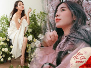 Làm đẹp - "Nâng cấp" nhan sắc từ hoa đào, hoa hồng sau Tết và hậu Valentine