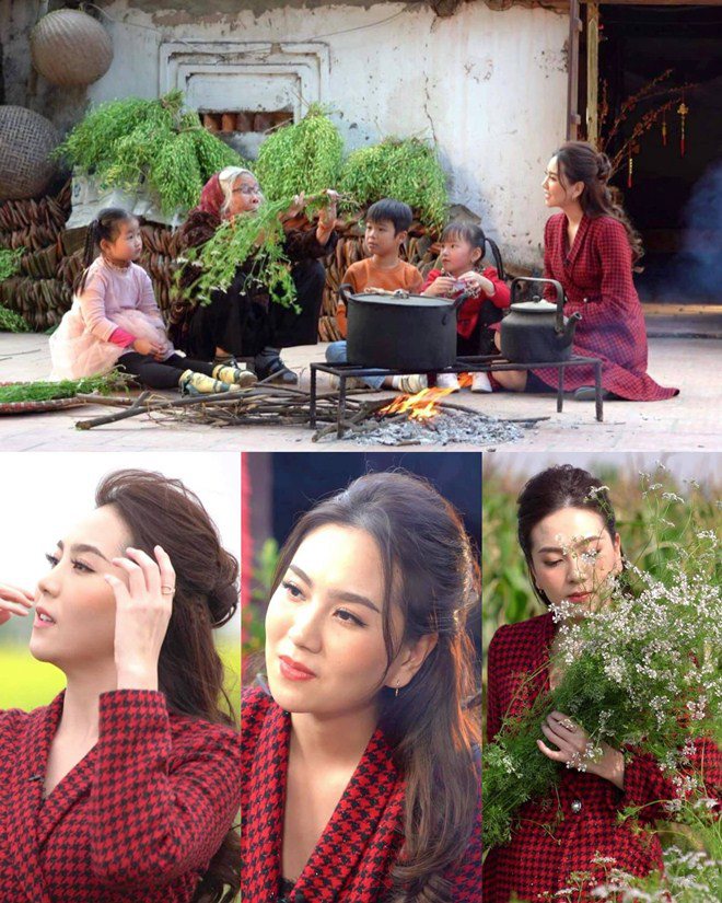 Tết của MC VTV: Mai Ngọc khoe amp;#34;mẹ quá trẻamp;#34;, Trần Ngọc bế con trai bụ bẫm đi chơi - 4