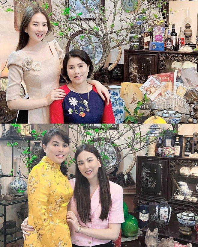 Tết của MC VTV: Mai Ngọc khoe amp;#34;mẹ quá trẻamp;#34;, Trần Ngọc bế con trai bụ bẫm đi chơi - 1