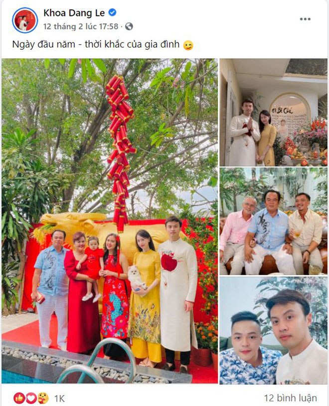 Đại gia Việt chơi Tết: Người mặc giản dị bên chồng con, người đi chợ mua cá làm điều này - 5