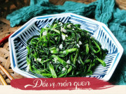 Bếp Eva - Xào rau muống, thêm viên này vào rau vừa xanh ngon lại đậm đà, vị tuyệt ngon