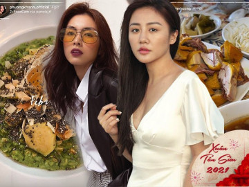 Mỹ nhân Việt sau Tết: người vội vã ăn kiêng, hội “thả phanh” cân nặng trước mâm cao cỗ đầy