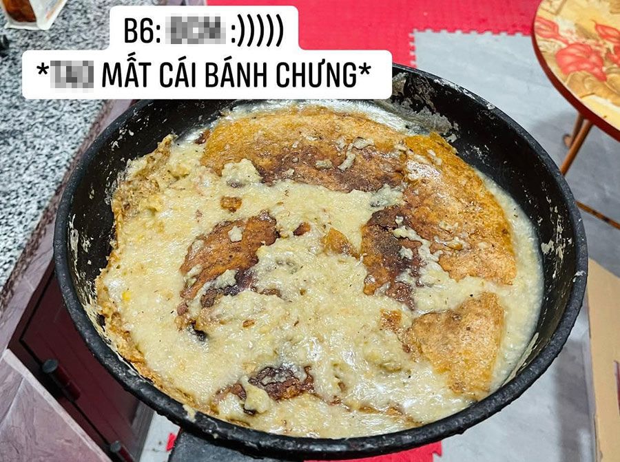 Làm bánh chưng rán nước lọc khoe bố mẹ, cô gái tá hỏa khi làm đến bước cuối cùng - 7