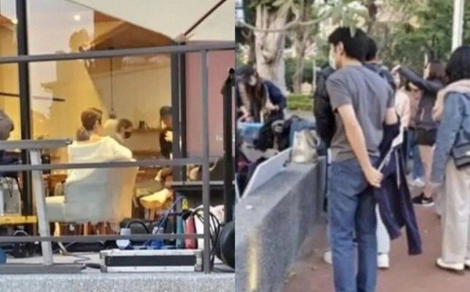 Lãng mạn như Hoắc Kiến Hoa, đeo khẩu trang đến phim trường chờ Lâm Tâm Như - 5