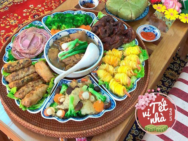 Chị em chia sẻ mâm cỗ cúng Tất niên tiễn năm cũ, ai cũng trầm trồ vì quá đầy đặn