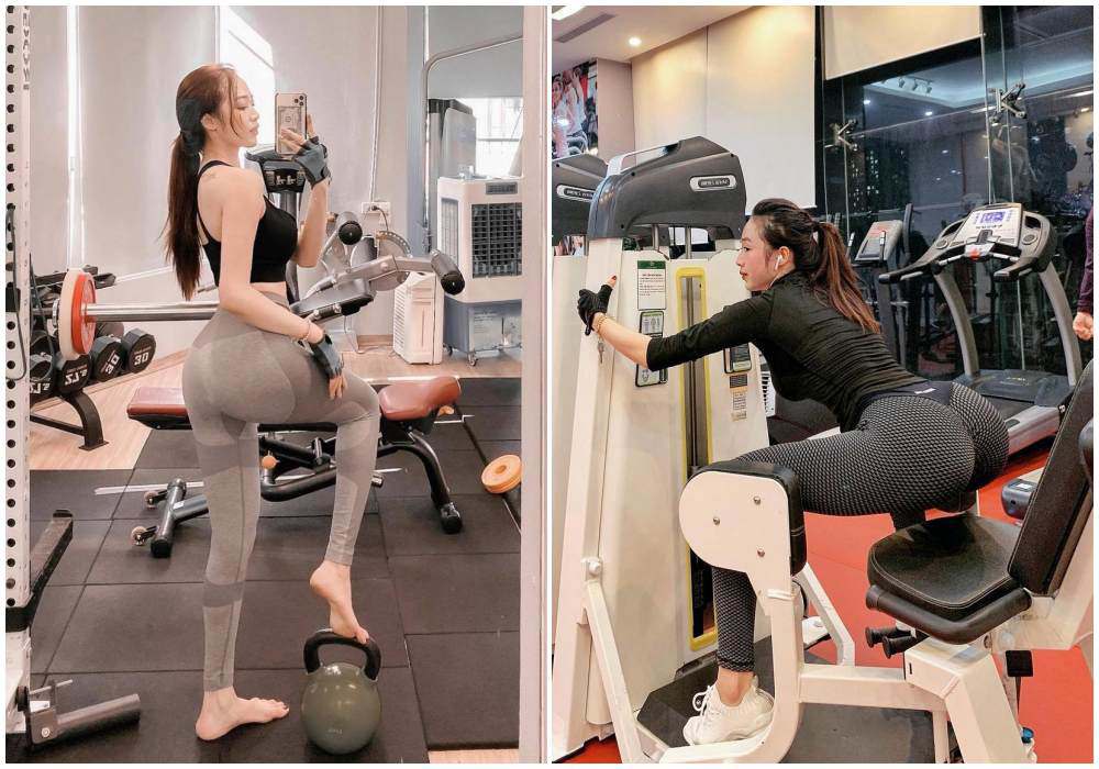 amp;#34;Hot gymeramp;#34; Hà thành chăm thả ảnh tập gym, ra sân cũng mặc gợi cảm khoe 3 vòng nuột như vẽ  - 7