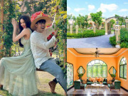 Giải trí - "Soi" biệt phủ 14.000m2 của quản lý Hồ Ngọc Hà: Kiến trúc Đông Dương, vườn tược sang chảnh