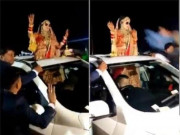 Tin tức - Cô dâu đang nhún nhảy trên xe hoa thì bị ô tô lao vào, đám cưới biến thành thảm kịch