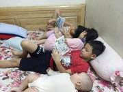 Tin tức - Dịch COVID-19 bùng phát, mẹ bỉm sữa đang kỳ ở cữ vất vả trông 4 đứa trẻ cùng một lúc