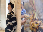 Bếp Eva - Lần đầu Bảo Hân "Về nhà đi con" phụ Trường Giang nấu ăn, hết cháy gà rồi cháy cả cơm