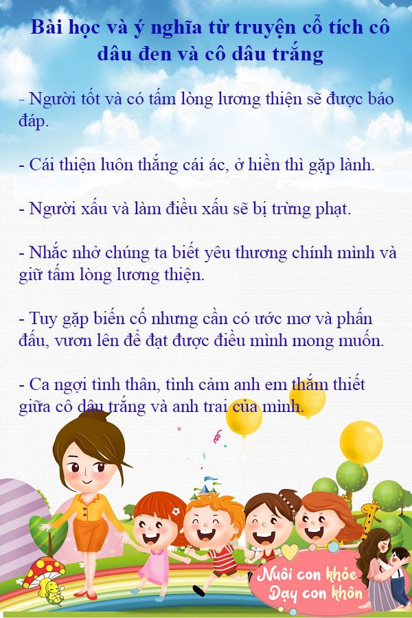 Truyện cổ tích: Cô dâu đen và cô dâu trắng - 8