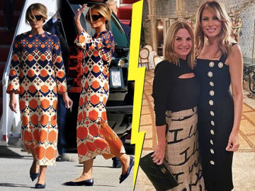 Bà Trump lấy lại phong độ ăn diện hậu rời Nhà Trắng, "đập tan" hình ảnh giản dị trước đó