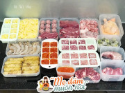 Bếp Eva - Học mẹ đảm bảo quản thực phẩm siêu gọn, lúc nào ăn là có ngay để nấu không cần rửa