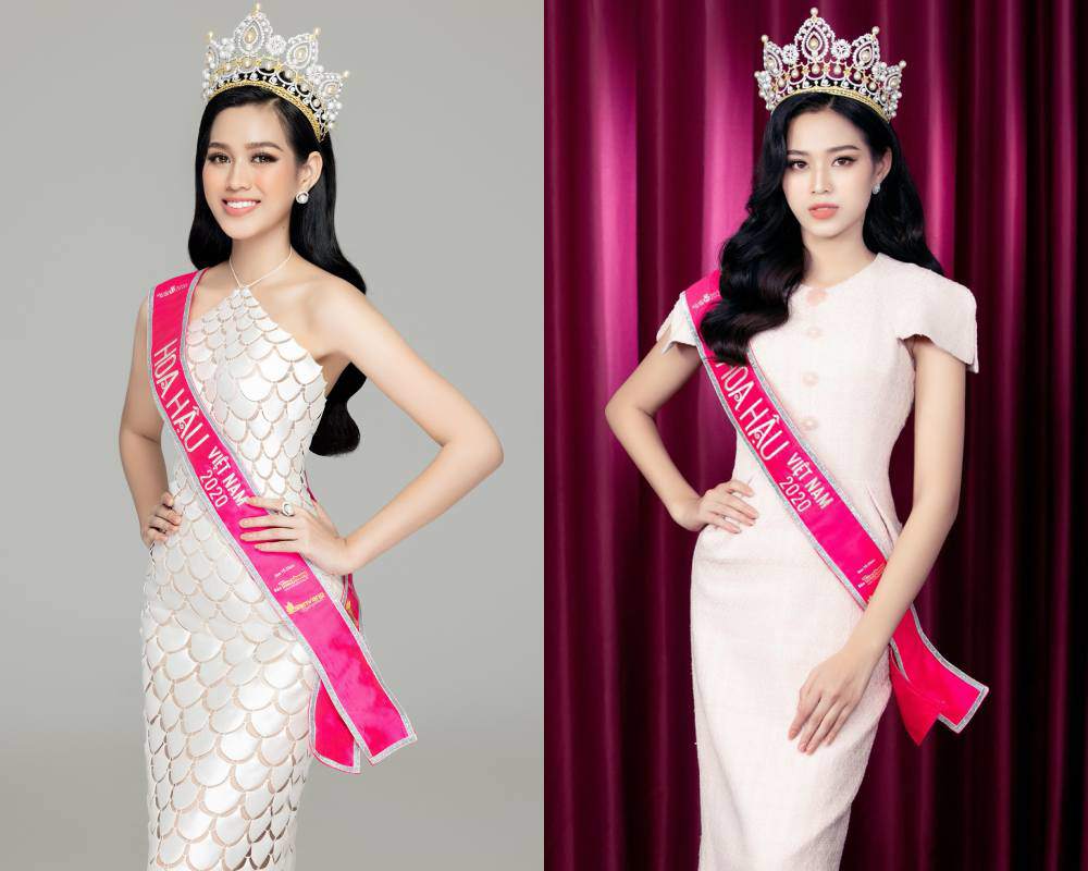 Hoa hậu Đỗ Thị Hà tỏ thái độ khi đồng nghiệp nam ôm eo trên thảm đỏ - 1