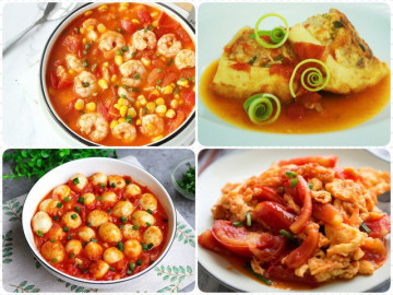 Cà chua đang rẻ, chị em nhanh tay làm ngay những món ngon này kẻo phí