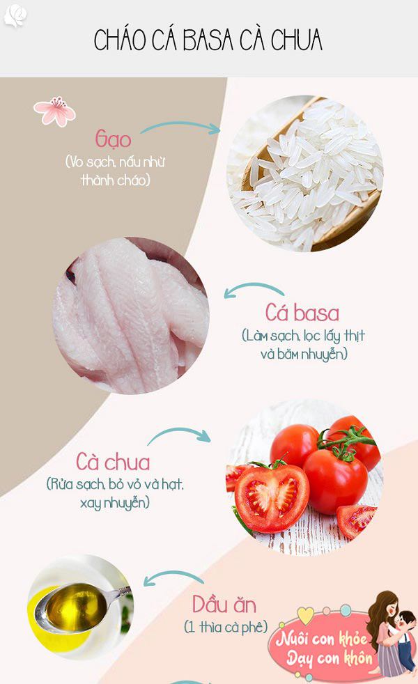 5 cách nấu cháo cá basa cho bé ăn dặm dễ làm, trẻ còi mấy cũng tăng cân vù vù - 13