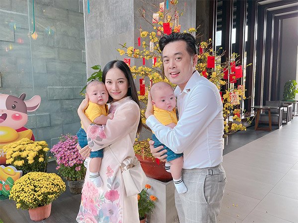 Tròn 4 tháng sau sinh đôi, vợ trẻ Dương Khắc Linh khoe bụng trắng nõn với bikini nhỏ xíu - 6