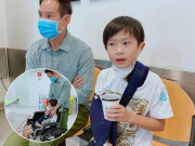 Làm mẹ - Lý Hải kể lại cảnh con trai cả nhập viện đúng mùng 2 Tết, nhìn mắt bé đỏ hoe