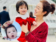 Làm mẹ - Lâu lắm Jennifer Phạm mới khoe mặt con gái út, bé lớn bổng, quá xinh