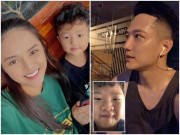 Làm mẹ - My Sói Thu Quỳnh thắc mắc con trai "mắt ngày càng bé, mũi chành ra", dân mạng khen giống bố