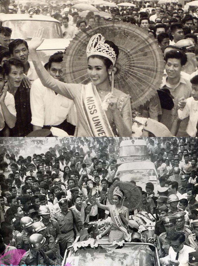 Kinh ngạc vẻ đẹp không tuổi sau 56 năm đăng quang của Miss Universe Thái Lan - 5