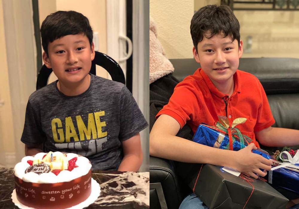 Con trai của Jennifer Phạm và Quang Dũng 13 tuổi đã cao hơn mẹ - 4